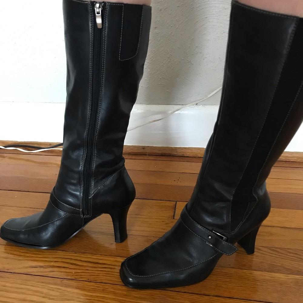 Black boots